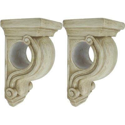Charlton Home® Souliere Curtain Drapery Sconce | 5.75 H x 3.125 W x 2.75 D in | Wayfair 99C72BB992C843D4AA1C26990E1A2307