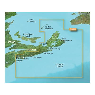 Garmin BlueChart g2 Vision - Halifax to Cape Breton JUL 08 (CA005R) SD Card 010-C0691-00