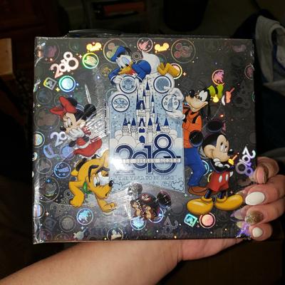 Disney Other | 2018 Walt Disney World Park Autograph Book | Color: Blue/Silver | Size: Osbb