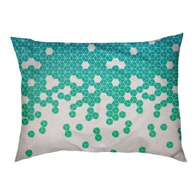 Tucker Murphy Pet™ Byrge Tumbling Cube Dog Pillow Polyester/Fleece in Green/Blue, Size 9.5 H x 29.5 W in | Wayfair 12CF3FA0897348199446D5A604691C28