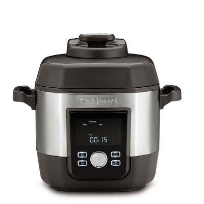 Cuisinart 6 Qt. High Pressure Multi-Cooker Stainless Steel/Plastic in Black/Gray | 13.25 H x 13.7 W x 14.9 D in | Wayfair CPC-900