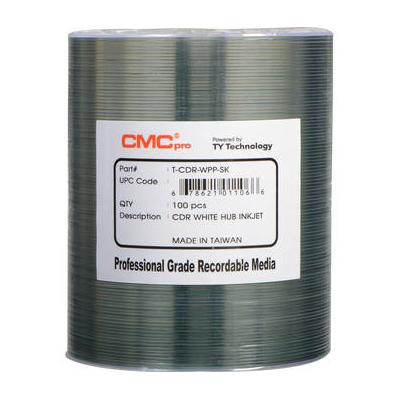 CMC Pro 700MB CD-R 48x Discs (100-Pack) TCDR-WPP-SK