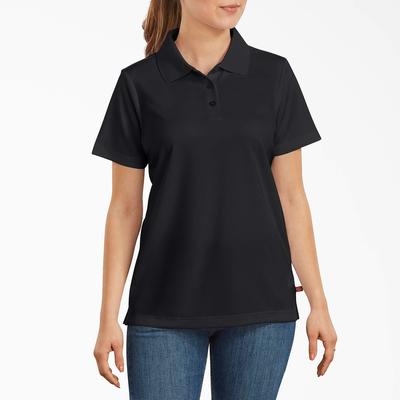 Dickies Women's Performance Polo Shirt - Black Size L (FS5599)