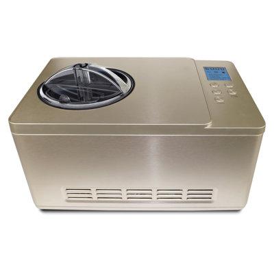 Whynter 2Qt. Ice Cream Maker in White, Size 10.25 H x 16.75 W x 11.25 D in | Wayfair ICM-220CGY
