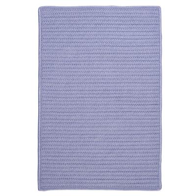 Simple Home Solid Rug by Colonial Mills in Amethyst (Size 6'W X 6'L)