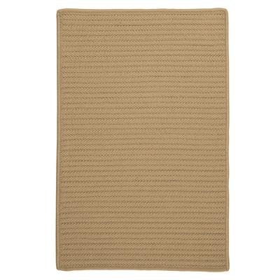 Simple Home Solid Rug by Colonial Mills in Sand (Size 2'W X 11'L)