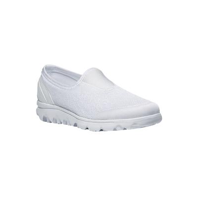 Extra Wide Width Women's Travelactiv Slip On by Propet in White (Size 9 WW)