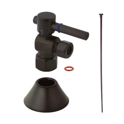 Kingston Brass Trimscape Contemporary Plumbing Toilet Trim Kit in Brown | Wayfair CC43105DLTKF20