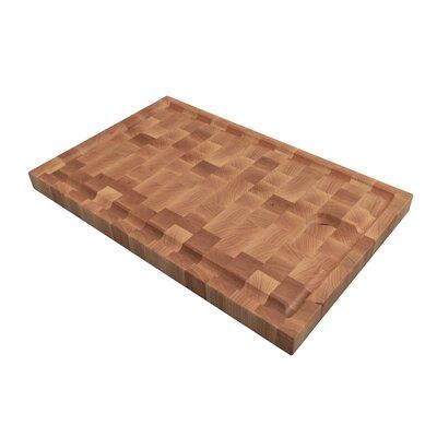 Hardwood Lumber Wood Cutting Board Wood in Brown, Size 1.5 H x 14.0 W x 22.0 D in | Wayfair CB-BBENGMA11410162