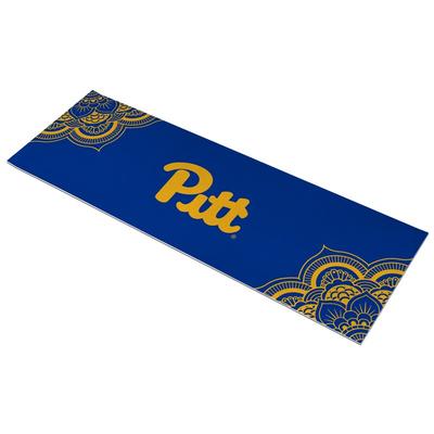 Pitt Panthers Color Design Yoga Mat