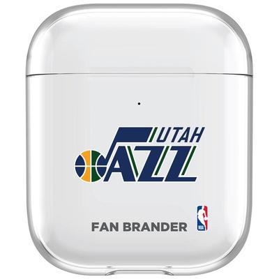 Utah Jazz Clear Air Pods Case