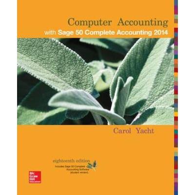 Computer Accounting With Sage 50 Complete Acc