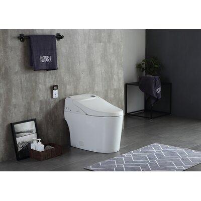 RunFine Group Dual-Flush Elongated Bidet Toilet, Ceramic in White | 22.64 H x 15.35 W x 28.74 D in | Wayfair RF302E