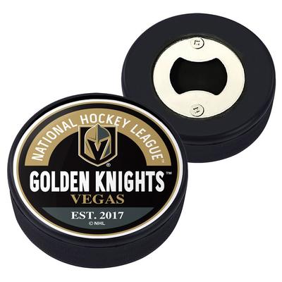 Vegas Golden Knights Collector's Puck Bottle Opener