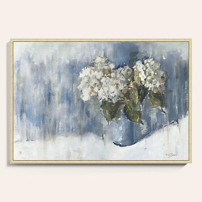 Hydrangea Study Framed Canvas - 33
