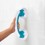 Twist Lock Suction Grip by North American Health+Wellness in Turquoise