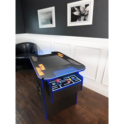 Suncoast Arcade Premium Cocktail Arcade Machine w/ 19" Monitor & 60 Retro Games - Fully Assembled | 27.5 H x 22 W x 34.5 D in | Wayfair SCPC60-BLU