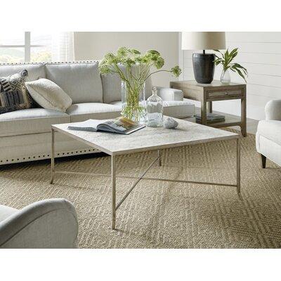 Hooker Furniture Alfresco 4 Legs Coffee Table Metal in Gray/White | 19.25 H x 41.5 W x 41.5 D in | Wayfair 6025-80110-15