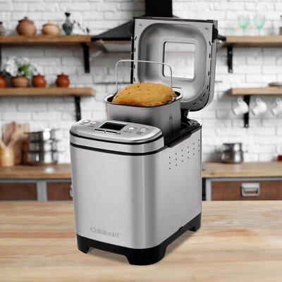 Cuisinart Compact Automatic Bread Maker in White, Size 11.25 H x 13.25 W x 10.25 D in | Wayfair CBK-110P1