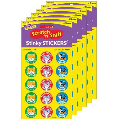 TREND enterprises, Inc. Perfect Pets Stinky 360 Piece Stickers Set | 4.13 H x 8 W x 0.3 D in | Wayfair T-83434-6