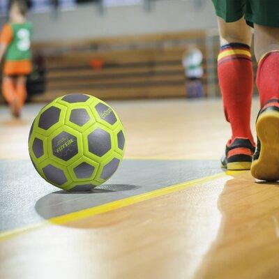 GoSports kids Futsal Ball - Great for Indoor & Outdoor FUTSAL Plastic in Green | 25 H x 25 W x 25 D in | Wayfair BALLS-FUTSAL-02-1