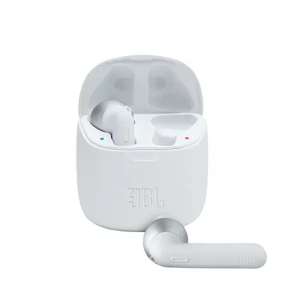 JBL Tune 225TWS True Wireless Earbuds, White