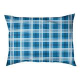East Urban Home Carolina Football Luxury Outdoor Pillow Metal in Blue/White/Brown | 6 H x 50 W x 40 D in | Wayfair EC733F2A73EA456F998383A6F08F0D38