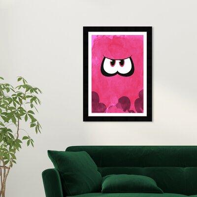 Wynwood Studio 'Movies & TV Team Pink Print Animation Movies' - Picture Frame Print on Paper in Pink White | 19 H x 13 W x 1 D in | Wayfair