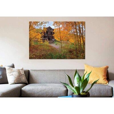East Urban Home The Historic Ashcroft Hotel by Bill Sherrell - Wrapped Canvas Graphic Art Print Canvas, in Green/Yellow | Wayfair