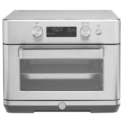 GE Appliances GE Digital Air Fry 8-in-1 Toaster Oven in Gray, Size 14.0 H x 16.9 W x 17.7 D in | Wayfair G9OAAASSPSS