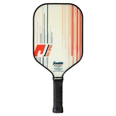 Franklin Sports Paddle Pickleball Plastic in Orange/White, Size 18.0 H x 7.5 W x 1.5 D in | Wayfair 52783