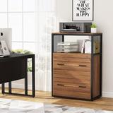 Inbox Zero 2-Drawer Lateral Filing Cabinet Wood in Black, Size 43.3 H x 23.6 W x 15.7 D in | Wayfair 1F16821EBAC64D3FA8752D2667EA9534