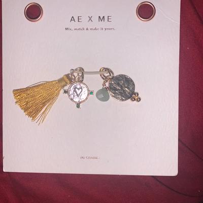 American Eagle Outfitters Jewelry | Ae X Me Yellow Charm | Color: Gold/Yellow | Size: Os
