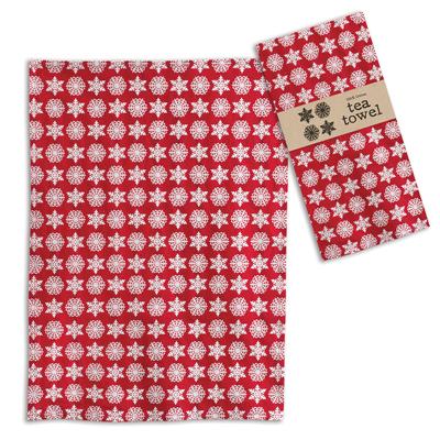 Snowflakes Tea Towel - Box of 4 - CTW Home Collection 780088