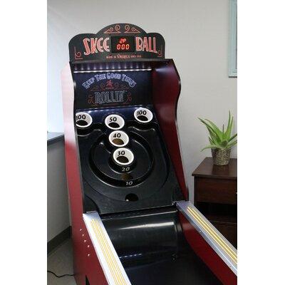 Skee-Ball Deluxe Home Arcade Roll & Score, Rubber | 65 H x 24 W x 103 D in | Wayfair AAGM-HSBE