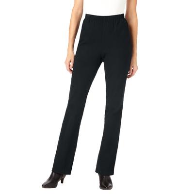 Plus Size Women's Bootcut Fineline Jean by Woman Within in Black (Size 26 W)