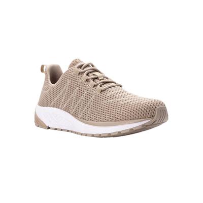Women's Tour Knit Running Shoe by Propet in Sand (Size 8 1/2XX(4E))