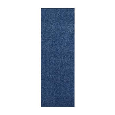 White 36 x 0.5 in Area Rug - Eider & Ivory™ Kenneth Royal Blue Area Rug Polyester | 36 W x 0.5 D in | Wayfair 80078403E0884CDF907525B229E51489
