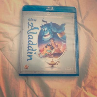 Disney Media | Aladdin Dvd And Blu-Ray | Color: Tan/Gray | Size: Os