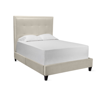 Riley Storage Bed Cal King - Chenille Moondust