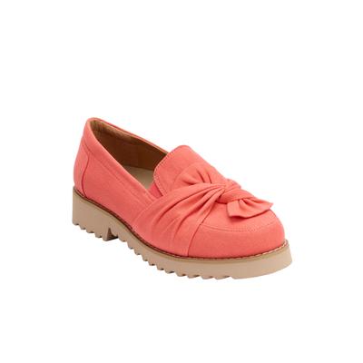 Women's The Victoria Flat by Comfortview in Salmon Rose (Size 8 M)