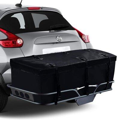 Zone Tech Car Cargo Carrier- Premium Quality Classic Cargo Carrier in Black, Size 22.0 H x 20.0 W x 21.0 D in | Wayfair OR0033