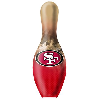 San Francisco 49ers NFL On Fire Bowling Pin
