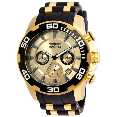 Invicta Pro Diver SCUBA Men's Watch - 50mm Gold Black (22346)