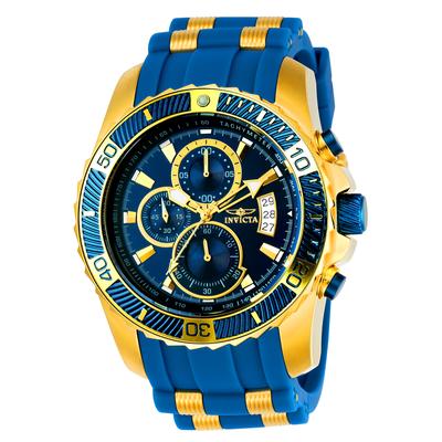 Invicta Pro Diver SCUBA Men's Watch - 45mm Gold Blue (22431)