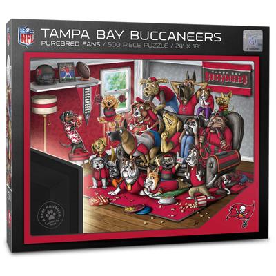 Tampa Bay Buccaneers Purebred Fans 18'' x 24'' A Real Nailbiter 500-Piece Puzzle