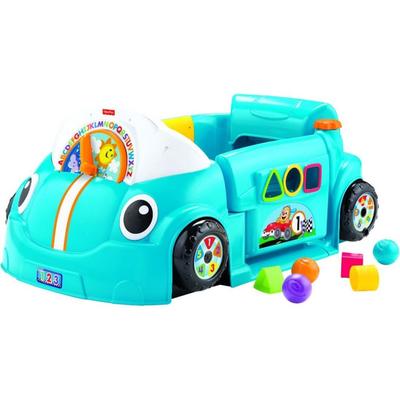 Fisher-Price Laugh & Learn Crawl Around Car, Blue - FPDJD09