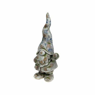August Grove® Outdoor Garden Statue Resin/Plastic in Gray, Size 9.25 H x 7.3 W x 20.7 D in | Wayfair 831B4941A62A4E4DA3361B1F886C694F
