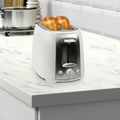 Brentwood 2 Slice Cool Touch Toaster Stainless Steel | 10.5 H x 7.5 W x 8 D in | Wayfair 95091230M