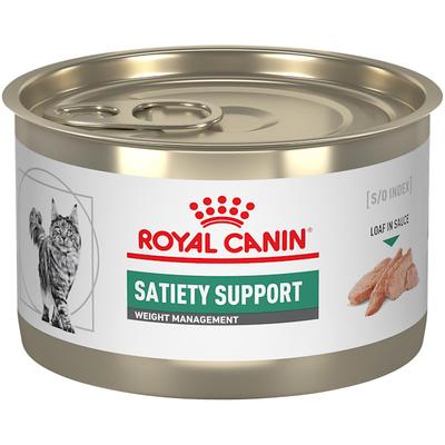 Royal Canin Veterinary Diet Satiety Support Weight Management Loaf in Sauce Wet Cat Food, 5.1 oz.
